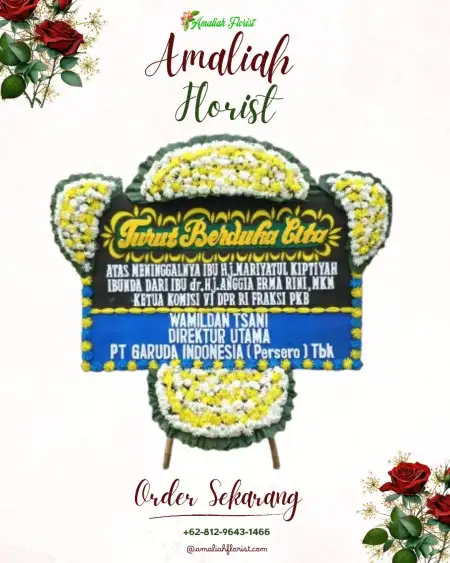 Papan Bunga Duka Iser